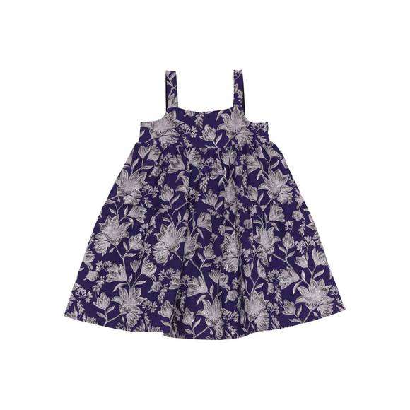 NEW CHRISTINA ROHDE floral dress in purple - Picture 2 of 3